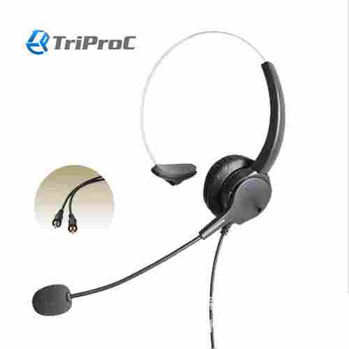 Mono 3.5mm Headset with Microphone for Call Center