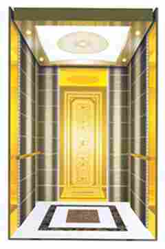 Beautiful Ti-gold And Black Elevator Lift