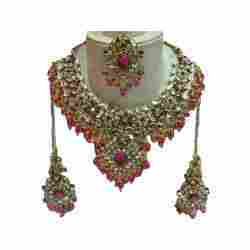Stylish Indian Imitation Necklace Set