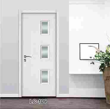MDF And HDP Interior Wood Door With Glass