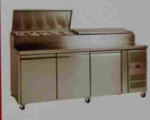 Pizza Refrigerated Counter With Storage