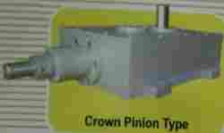 Crown Pinion Type Gear Box