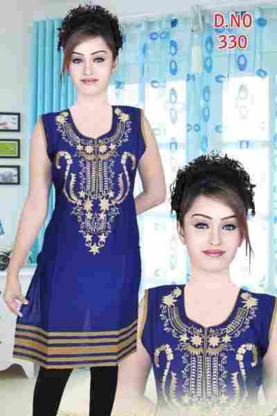 Ladies Kurti With Embroidery