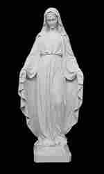 Marble Mother Mary Statue