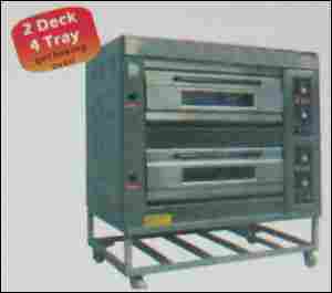 2 Deck 4 Tray Gas Baking Oven
