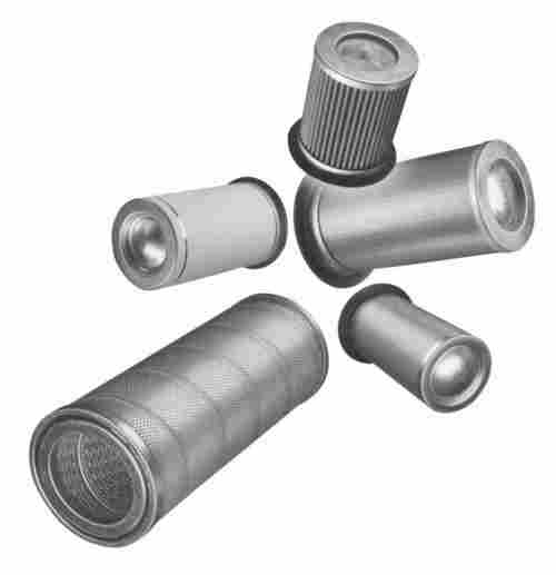 Filter With Stainless Steel Sintered Filter Elements