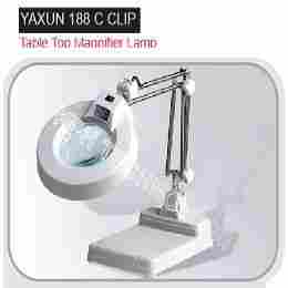 Table Top Magnifier Lamp (YAXUN 188 C CLIP)
