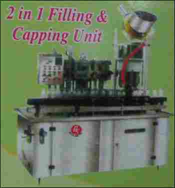 2 In 1 Filling and Capping Machine