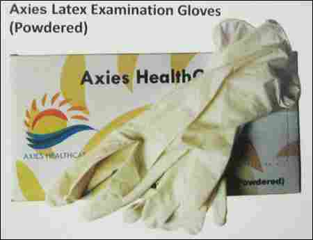 Axies Latex Examination Gloves (Powdered)