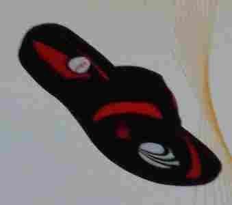 Gents PU Sandal (1205 Red Black)