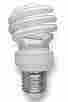 8 Watt Spiral CFL Bulbs
