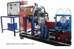 Multi Cylinder Petrol Engine Test Rig with Hydraulic Dynamom