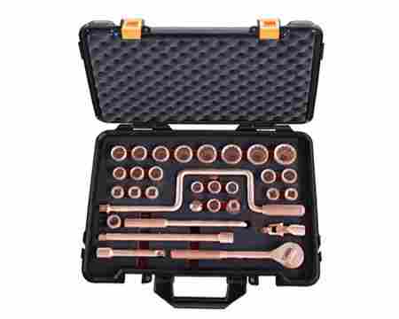 Non-Sparking and Non-Magnetic Socket Set 32 Pcs