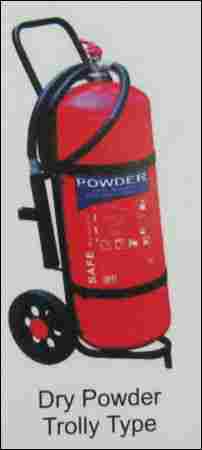 Dry Powder Trolly Type Fire Extinguisher
