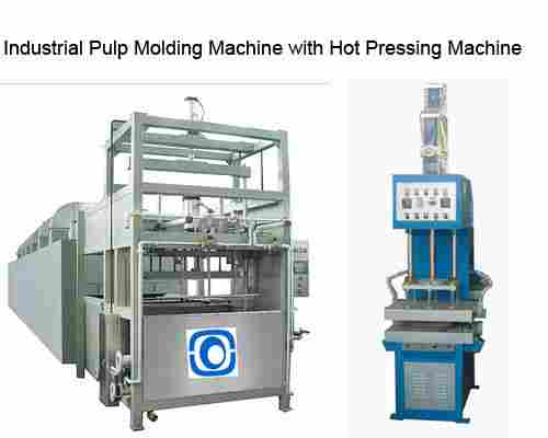 Industrial Pulp Molding Machine With Hot Pressing Machine