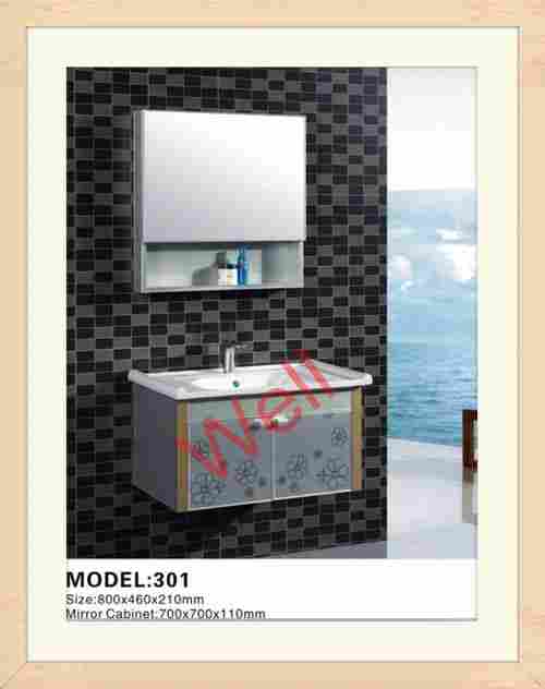 Modern Style PVC Bathroom Cabinet Vanity