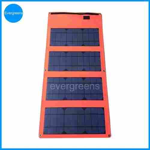 36W Monocrystal Folding Solar Charger For Car Battery