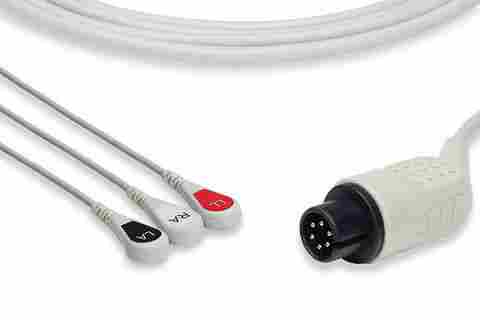Ecg Monitor Cables E.M.C. Snap