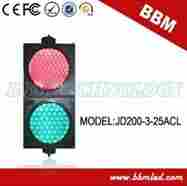 Red And Green Battery Power Traffic Light