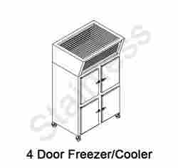 Four Door Freezer/Cooler
