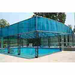 Fiberglass Swimming Pool Shed