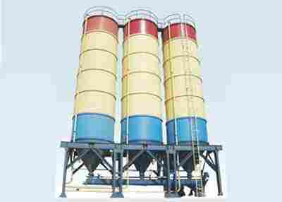 Fly Ash and Cement Storage Silo