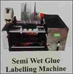 Semi Wet Glue Labeling Machine