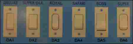 6A. 1 and 2 Way Bell Push Switches