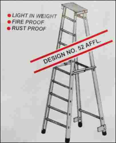 Aluminium Folding Factory Ladder (Design No. 52 AFFL)