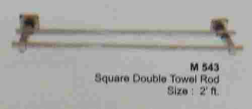 Square Double Towel Rod (M 543)