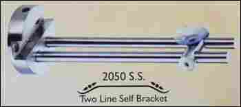 Two Line Self Curtain Bracket (2050 S.S)