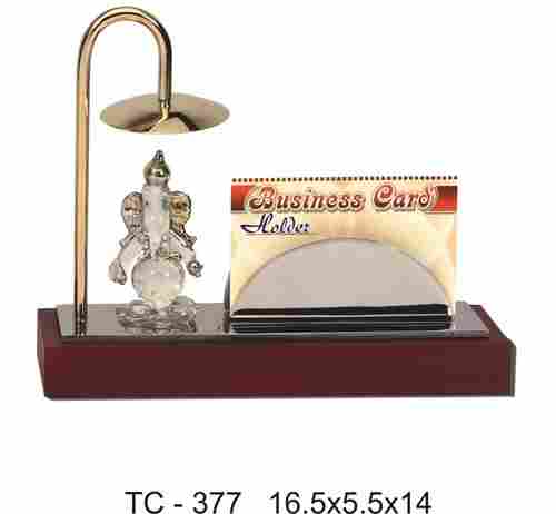 Table Beauty Brass and Crystal Ganesh (377 F/G)