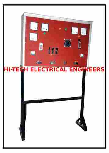 Panel For Electrical Machine Trainer