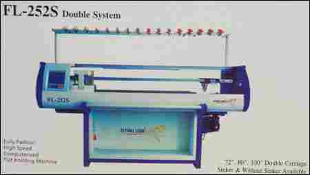 Double System Knitting Machine (FL-252S)