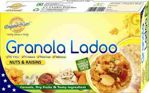 Granola Ladoo (Nuts and Raisins - 10 Ladoos)