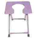 Commode Stool MS Top Square Powder Coating