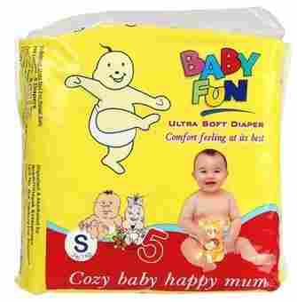 Babyfun Baby Diapers 5 Diapers Pack x 10 Bags (PMB003)