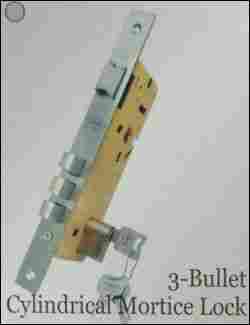 3-Bullet Cylindrical Mortice Lock
