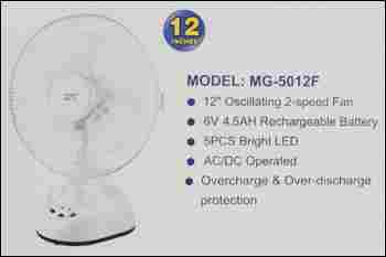 Rechargeable Table Fan (MG-5012F)