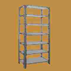Dark Grey Stainless Steel Slotted Angle Rack