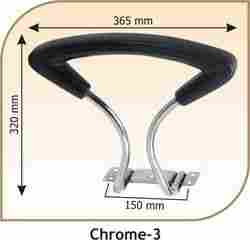 Chrome 3 Classic Chair Handle