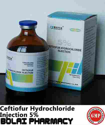 Ceftiofur Hydrochloride Injectable Solution For Animal