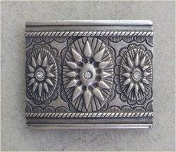 Silver Carving Buckle