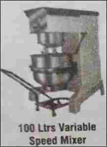 100 Ltrs Variable Speed Mixer
