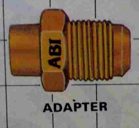 Brass Adapter For Tube Fitting