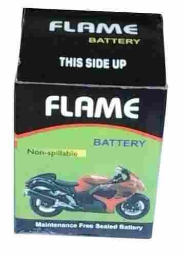FLAME MOTORCYCLE BATTERY 12V2.5AH