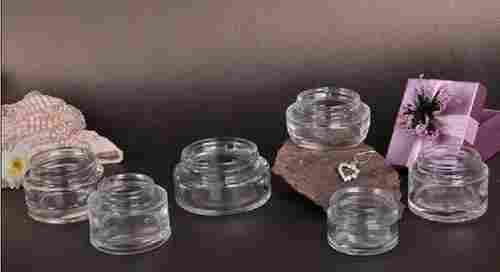 20-80ml Glass Cream Jars Cosmetic Bottles