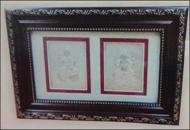 Laxmi Ganesh Double Photo Frame 