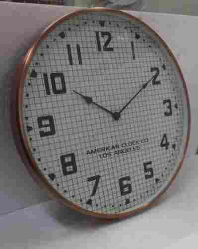 Copper Plated Wall Clock
