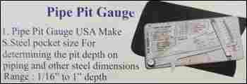 Pipe Pit Gauge